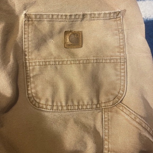 VINTAGE CARHARTT CANVAS JEANS - Picture 2 of 5